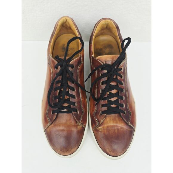 Magnanni Amadeo Low-Top Sneakers Leather Brown 10.5